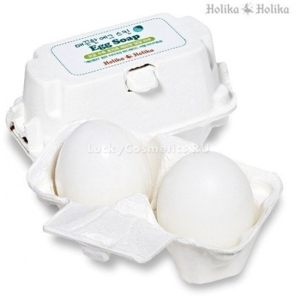 Мыло-маска для лица с яичным белком Holika Holika Smooth Egg