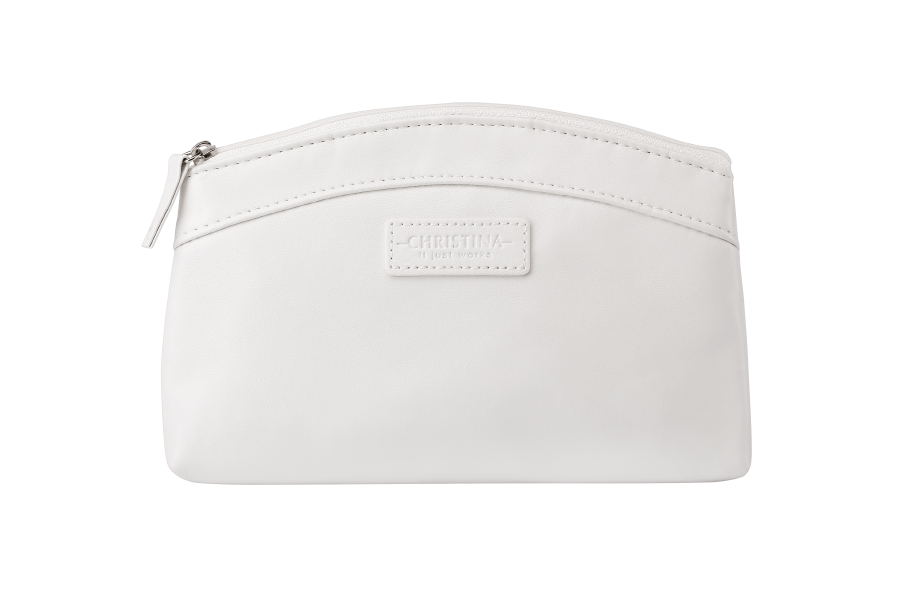 White Collection Cosmetic Bag