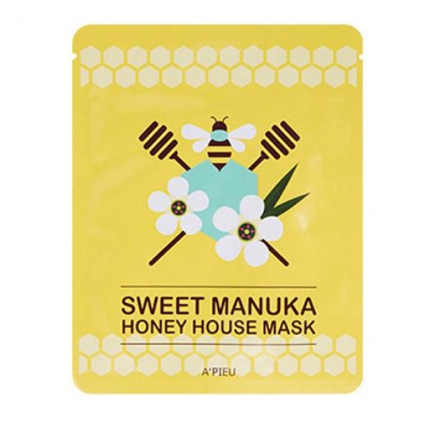 маска для лица тканевая a'pieu sweet manuka honey house mask