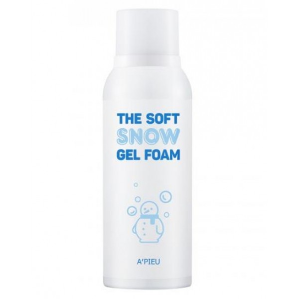 пенка для умывания a'pieu the soft snow gel foam