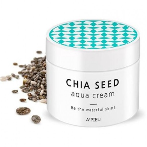 крем для лица увлажняющий a'pieu chia seed aqua cream