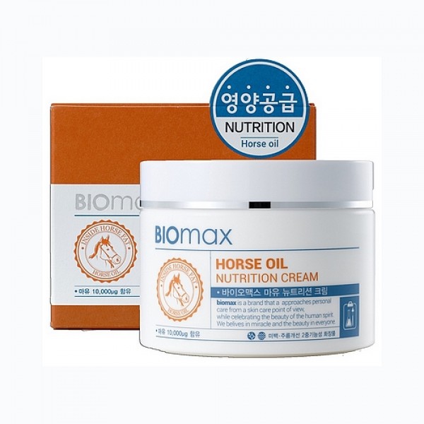 питательный крем с лошадиным маслом biomax horse oil nutriti