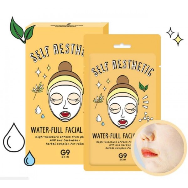 маска для лица тканевая увлажняющая berrisom g9 self aesthet