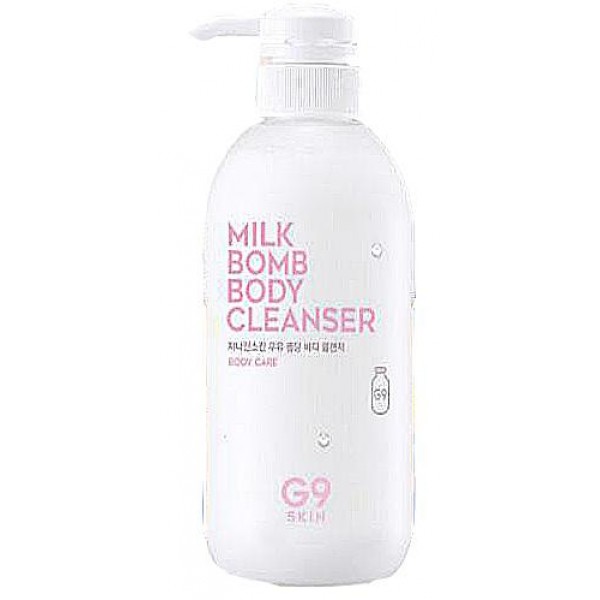 очищающее молочко для тела berrisom g9 skin milk bomb body c