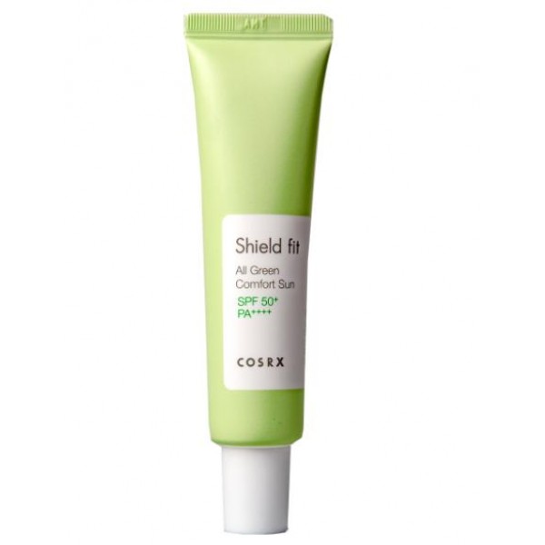 крем для лица солнцезащитный cosrx shield fit all green comf