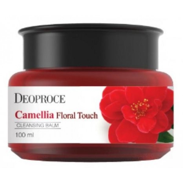 бальзам очищающий для снятия макияжа deoproce camellia flora