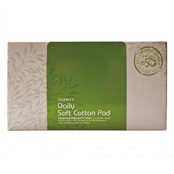 хлопковые пады deoproce daily soft cotton pad