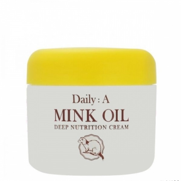 крем для лица питательный deoproce daily: a mink oil deep nu