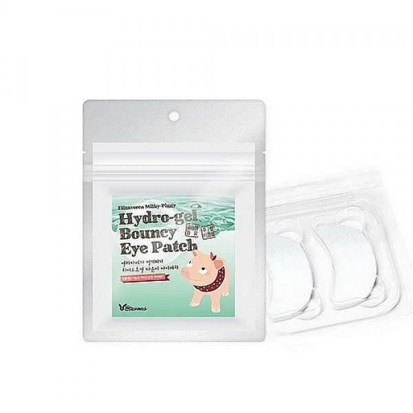 набор патчей для глаз с жемчугом elizavecca milky piggy hydr