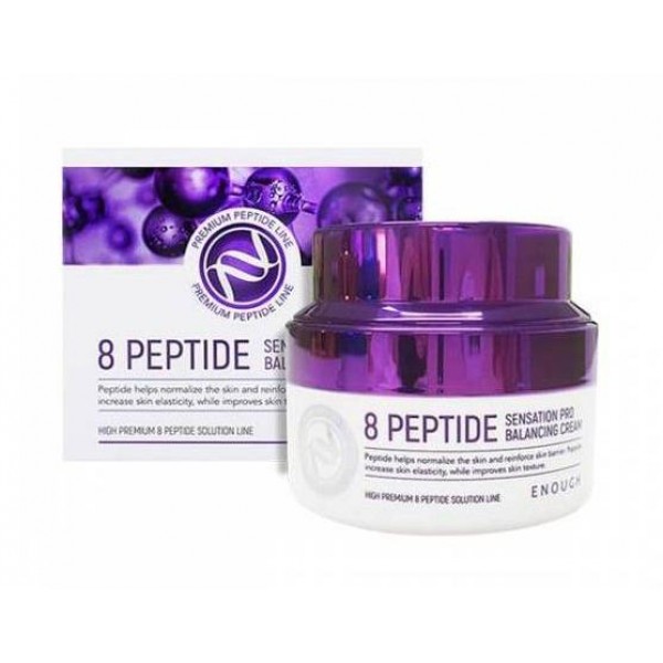 восстанавливающий крем с пептидами enough 8 peptide sensatio
