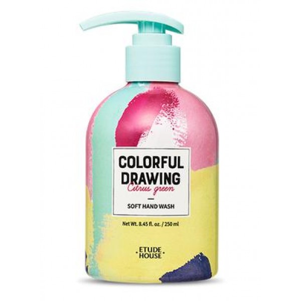 жидкое мыло для рук etude house  colorful drawing soft hand 