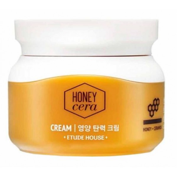 крем для лица с экстрактом меда etude house  honey cera crea