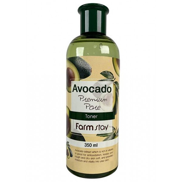 антивозрастной тонер с экстрактом авокадо farmstay avocado p