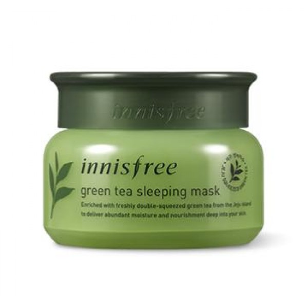 маска для лица ночная innisfree green tea sleeping pack