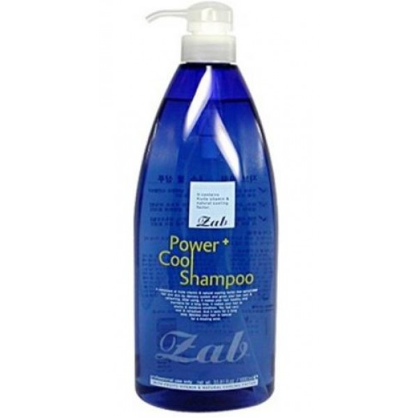 освежающий шампунь для волос jps zab powerplus cool shampoo
