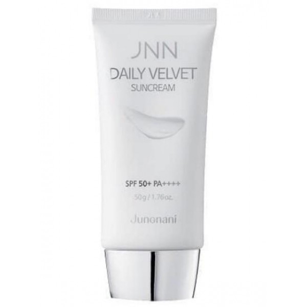 крем для лица солнцезащитный jungnani daily velvet sun cream