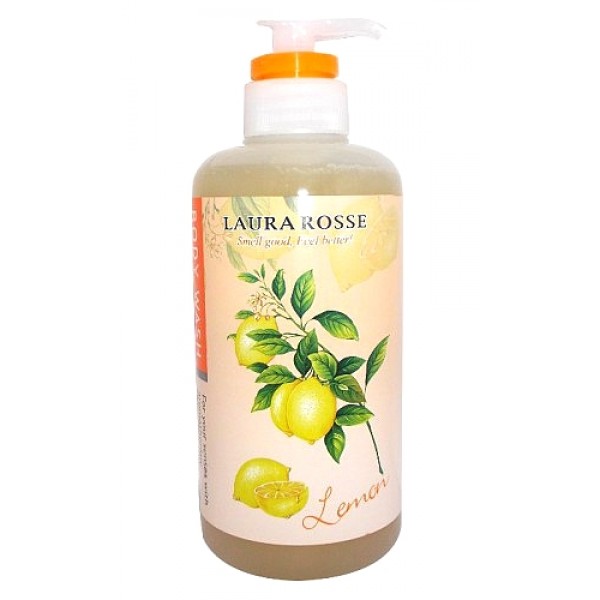 жидкое мыло для тела “ароматерапия - лимон” laura rosse body