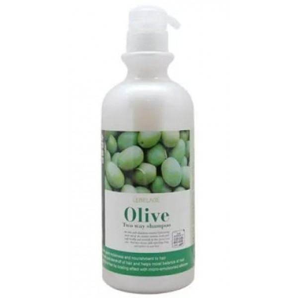 шампунь-бальзам lebelage olive two way shampoo