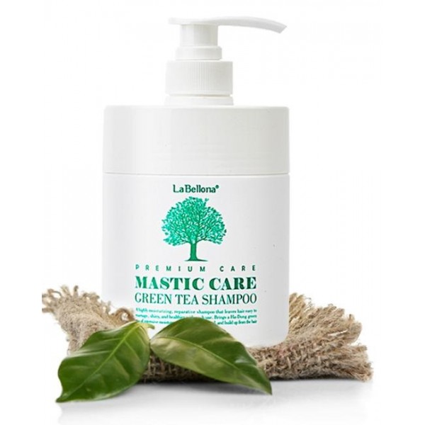 шампунь для волос gain cosmetic mastic green tea shampoo