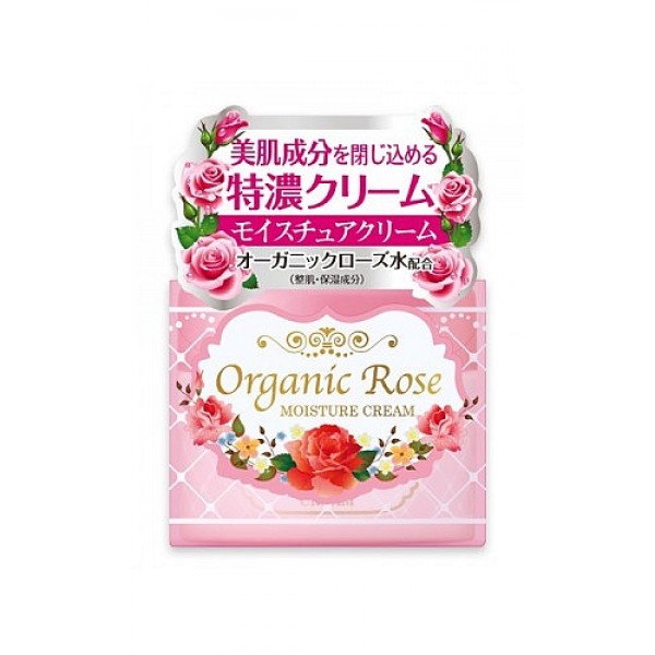 увлажняющий крем с экстрактом розы meishoku organic rose moi