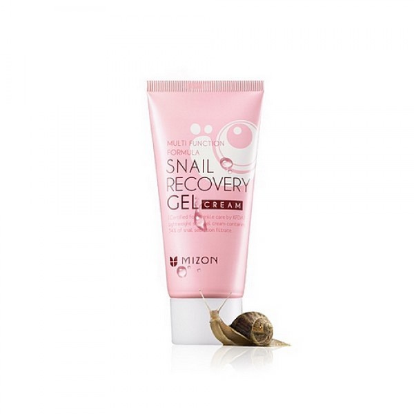 крем-гель для лица с экстрактом улитки mizon snail recovery 