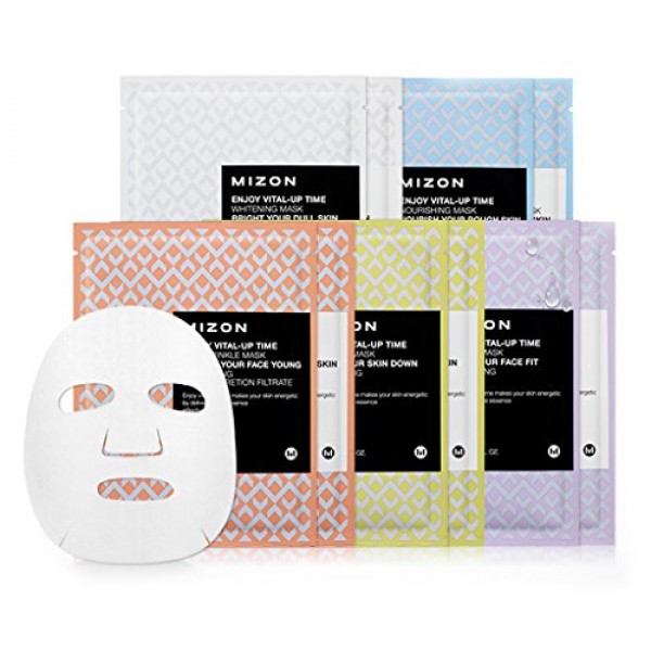 маска листовая для лица mizon enjoy vital-up time mask