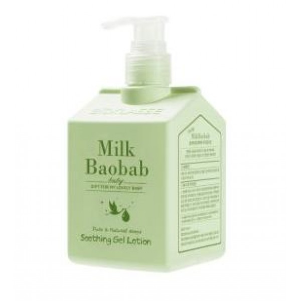 гель-лосьон для тела milkbaobab baby soothing gel lotion