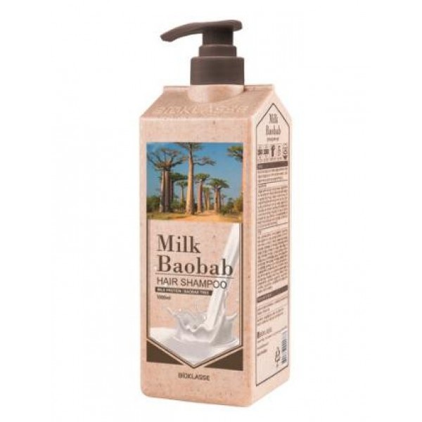 шампунь для волос с ароматом белого мускуса milkbaobab shamp