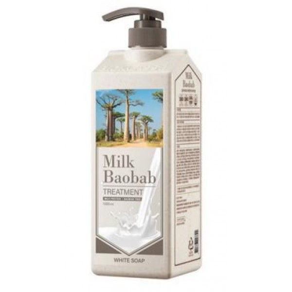 бальзам для волос с ароматом белого мыла milkbaobab treatmen