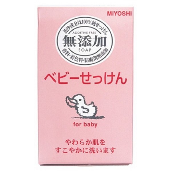 мыло туалетное для всей семьи miyoshi additive free soap for