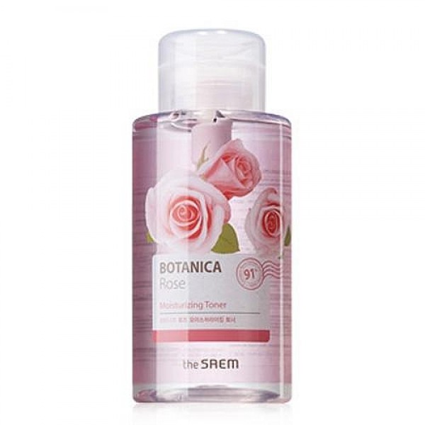 тоник для лица the saem botanica rose moisturizing toner