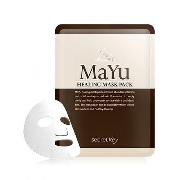 маска для лица питательная
 secret key mayu healing mask pac