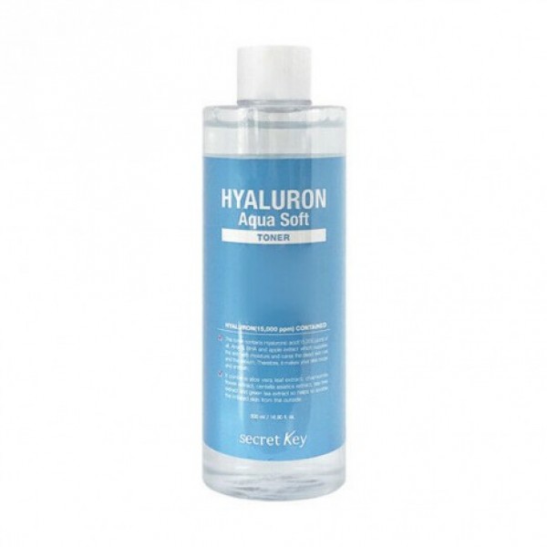 тонер гиалуроновый secret key hyaluron aqua soft toner