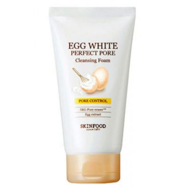 пенка для умывания яичная skin food  egg white perfect pore 
