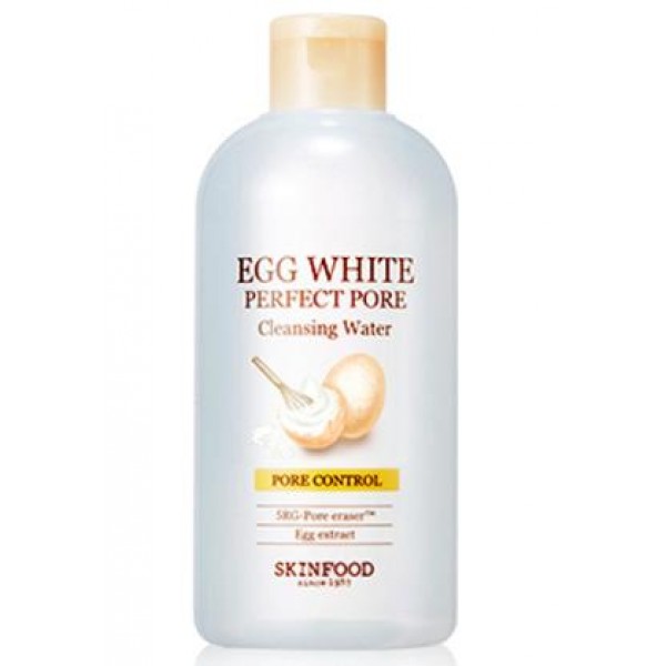 очищающая вода skin food  egg white perfect pore cleansing w