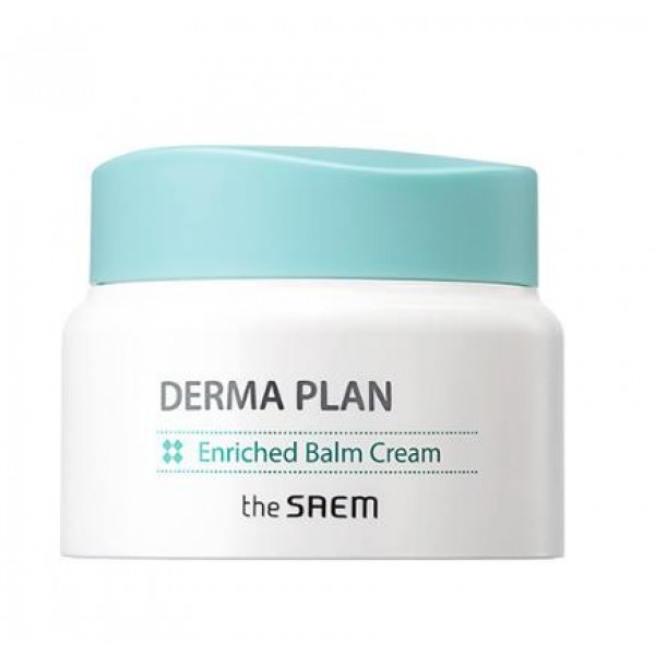 крем-бальзам для чувствительной кожи the saem derma plan enr