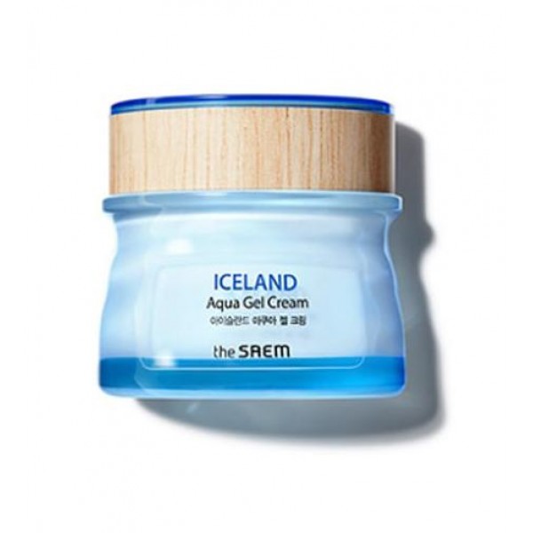 крем-гель для лица увлажняющий the saem iceland aqua gel cre