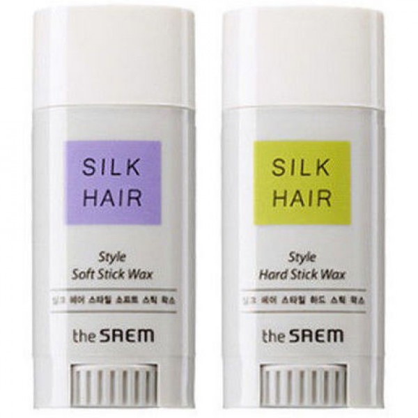воск для укладки волос в стике the saem silk hair style stic