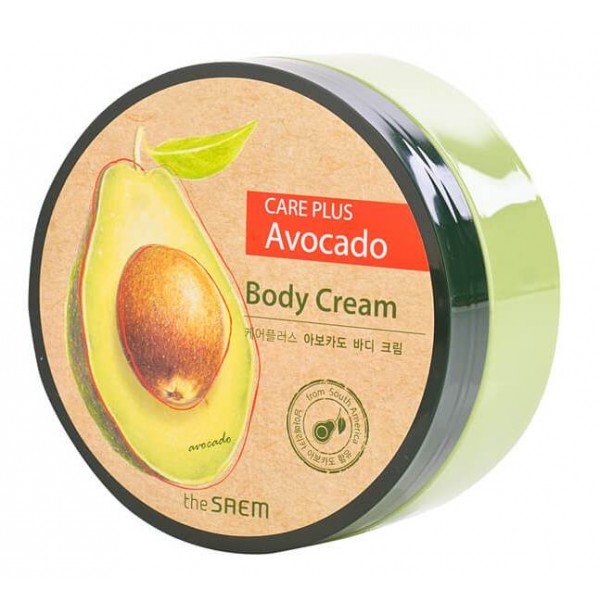 крем для тела с экстрактом авокадо the saem care plus avocad