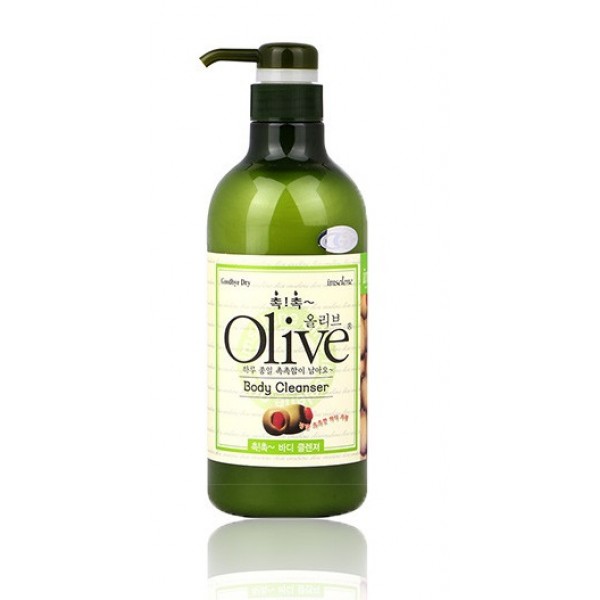 гель для душа с экстрактом оливы расслабляющий welcos olive 