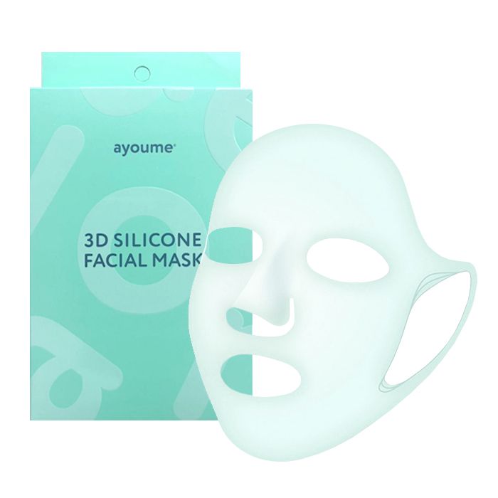 многоразовая силиконовая 3d-маска для косметических процедур