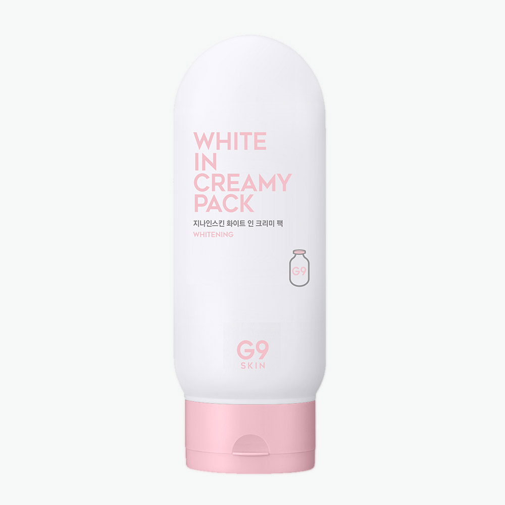 маска для лица и тела осветляющая berrisom g9 white in cream