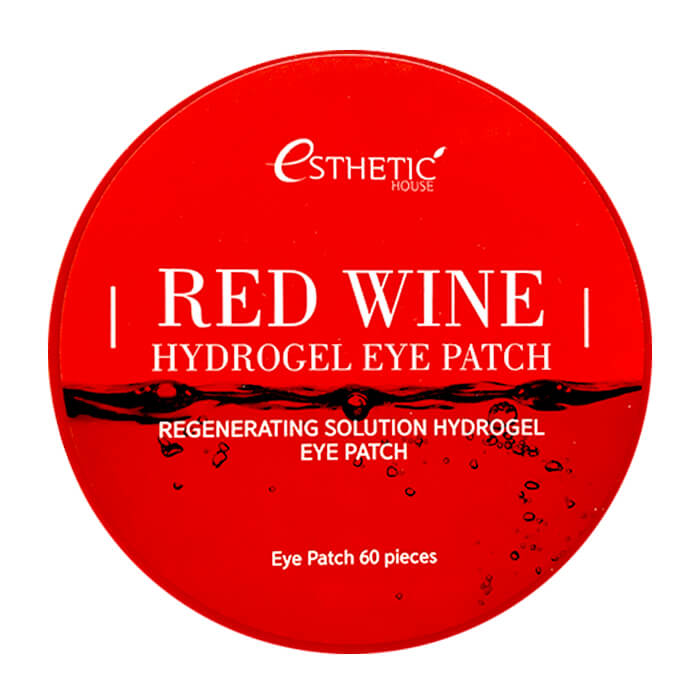 гидрогелевые патчи для глаз с красным вином esthetic house r