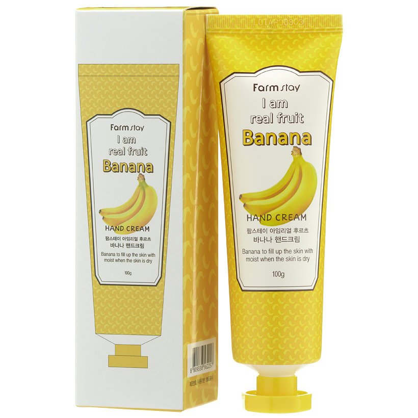 крем для рук с экстрактом банана farmstay i am real fruit ba