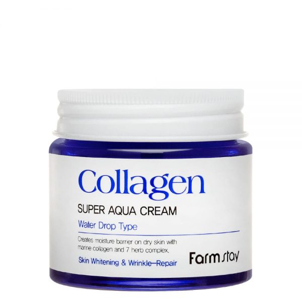 суперувлажняющий крем с коллагеном farmstay collagen super a