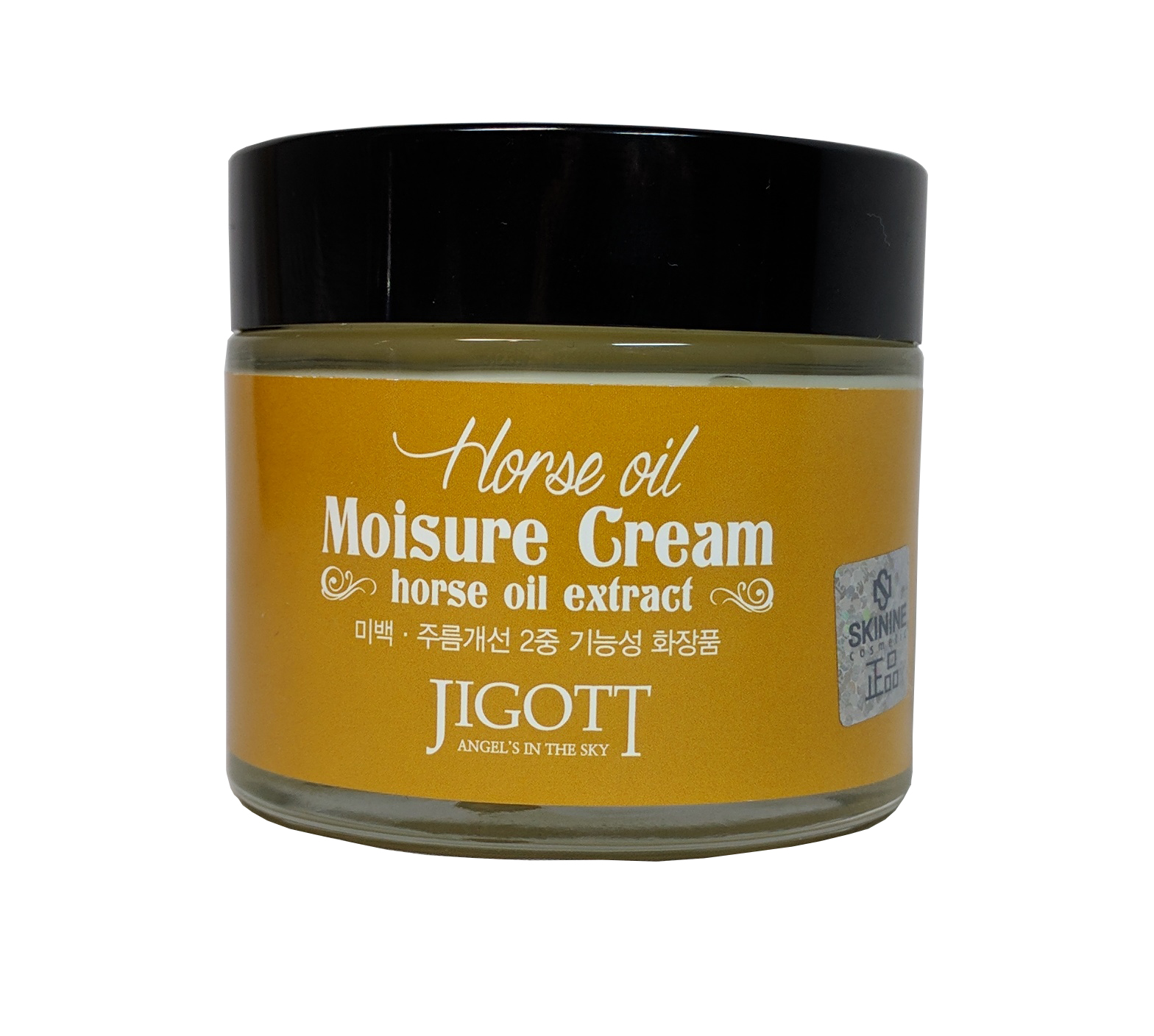 увлажняющий крем с лошадиным маслом jigott horse oil moistur