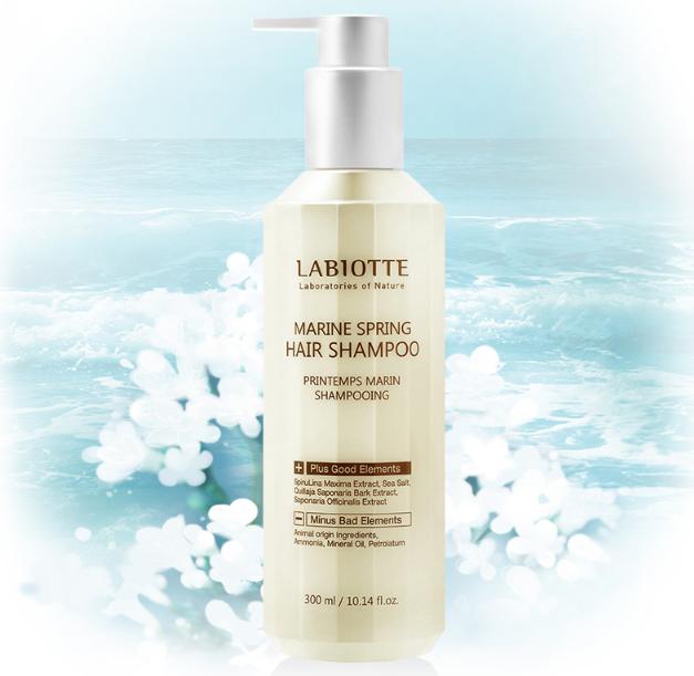 шампунь для волос labiotte marine spring hair shampoo