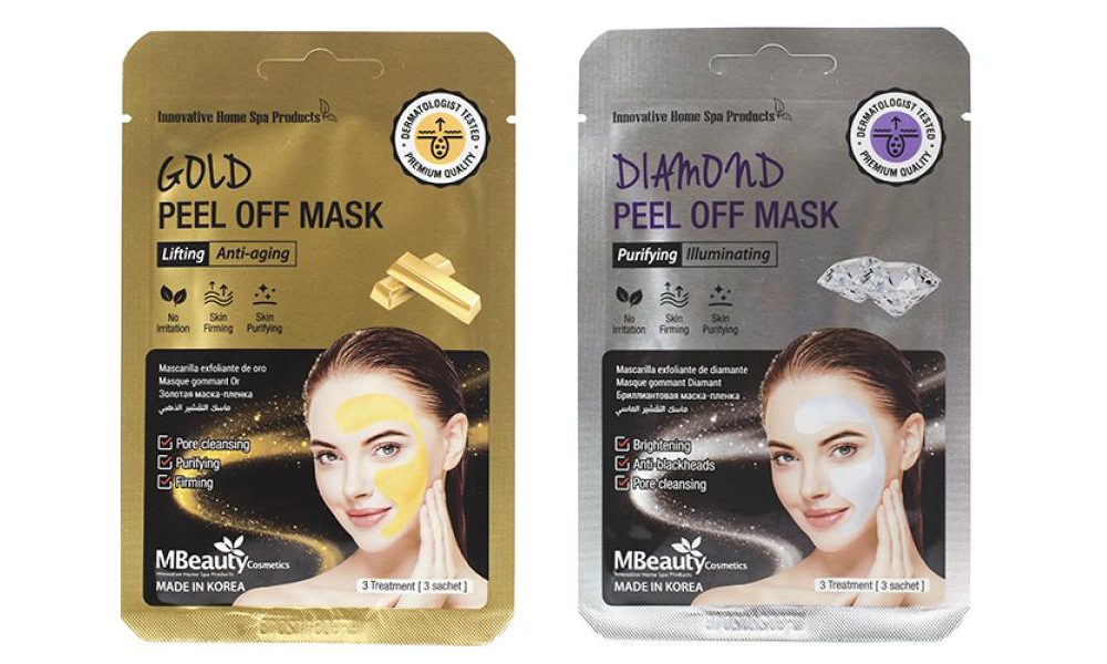 очищающая маска-пленка для лица mbeauty peel off mask