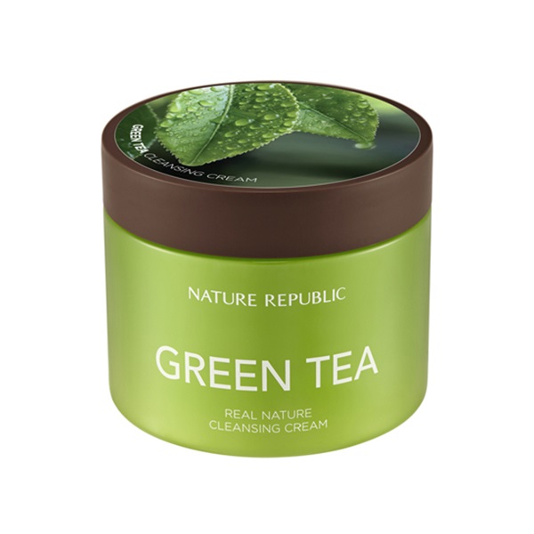крем очищающий с экстрактом зеленого чая nature republic rea
