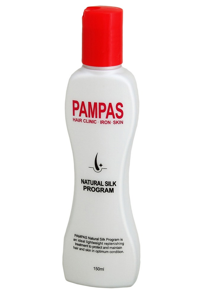 эссенция для волос шелковая терапия pampas natural silk prog